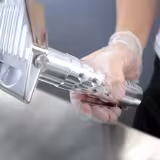 Électrique Couteau à kebab électrique - Capacité: 80kg/jour - incl. Transformateur