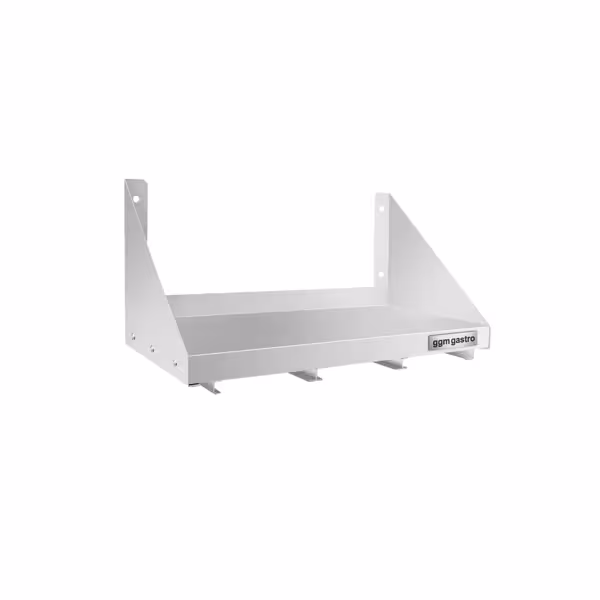 Étagère murale pour bacs 3x GN 1/6 - 600x300 mm - avec rails inclus