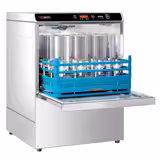 Commercial Dish & bottle washer – Digital - Gravity drain - Detergent/Rinse Aid - 16-bottle 85°C