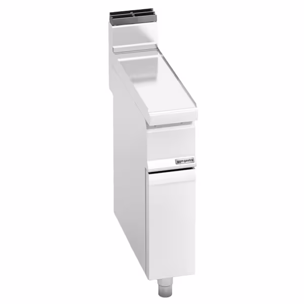 Neutral Element - with Upstand - Open substructure Lorenzo 700 - 200x714x1020mm - Stainless Steel AISI 304 - Series Lorenzo 700