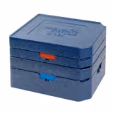(10 Stück) THERMO FUTURE BOX | Thermobox DINNER +2 - Blau