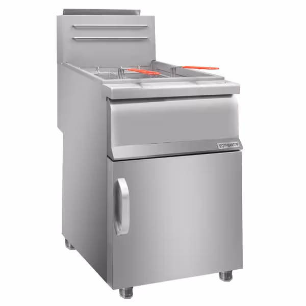 Gasfriteuse - 30 liter - 45 kW - met aftapkraan