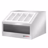 Bestekhouder KOPENHAGEN - 620x650mm - Hoogte: 450mm - rvs - tafelmodel