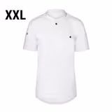 (6 pieces) KARLOWSKY | Men's Short Sleeve Performance Work Shirt – Slim Fit - White - Size XXL