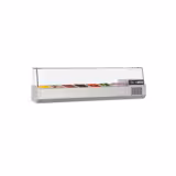 Vetrina Refrigerata Porta Ingredienti / Vetrina Gastronorm PREMIUM - 1600x390mm - 6x GN 1/3