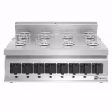 Gasherd Künefe - 22 kW - 8 Brenner - inkl. Unterbau mit 2 Türen