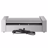Griglia per hot dog a rulli / Hot Dog Grill - con 5 rulli - professionale - acciaio inox