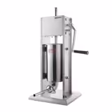 Commercial Manual Sausage Filler and Churro Machine - 3 Litres - Stainless Steel - incl. 4 Sausage Filler Nozzles and 3 Churro Nozzles