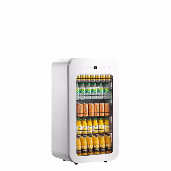 Minibar fridge - 450mm - 67 litres - with 1 glass door