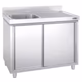 Diskbänksskåp PREMIUM - 1400x600mm - med 1 hotill vänster