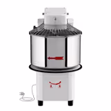 Teigknetmaschine - 42 Liter / 38 kg - 2 Geschwindigkeiten - Kessel abnehmbar & Rührwerk aufklappbar - Timerfunktion