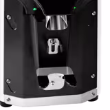 Kaffeemühle - 1,2kg - Ø 75mm Flachmahlscheibe - automatische Erkennung des Siebträgers - Weiß