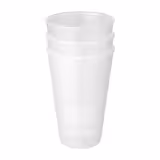 (24 db) Újrahasználható pohár - 400ml - átlátszó