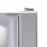 Armário frigorífico em aço inoxidável PREMIUM PLUS - GN 2/1 - 560L - com 1 porta opaca - ventilado