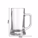 (6 Stück) Bierkrug - BEER SPECIALS - 520 ml - Transparent