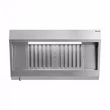 Seinähuuva moottorilla - 1200 mm - 700 mm syvä - 1 500 m³/h - ohjaimella, rasvasuodatin ja LED-valaistus