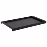 Vassoio da servizio - Melamina - 670x380mm - Altezza: 40mm - Nero - compatibile con Tagliere 1200762