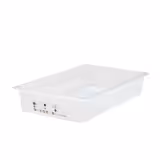 (6 pièces) CAMBRO | SafeTrak - Récipients en polypropylène GN 1/1 - laiteux - Hauteur : 100mm