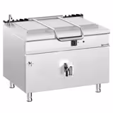 A gas Marmitta professionale / Pentola industriale - 250l - 30kW - Riscaldamento indiretto - con allacciamento idrico