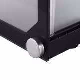 Toonbankvitrine - neutraal - gemaakt van gehard glas - 950mm