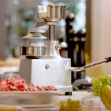 Presă manuală hamburger - inox - Ø 100 mm