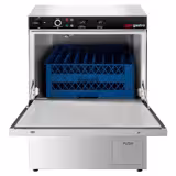 Undercounter Commercial Dishwasher - 500mm Basket - Manual Controls - 5.1kW - with Drain, Rinse Aid & Detergent Pumps