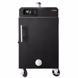 Commercial Smoking Oven - Digital - with 4 Shelves - on Castors - Black