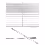 (5 pieces) Stainless Steel Grid & Shelf Rails for Prep Table PREMIUM – 530x333 mm – fits BRF/BLF/ZWBTRF/ZBF127/GTF147/KTF147/187/227/270/420
