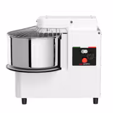Ipari spirálkaros dagasztógép - 53 l / 44 kg - 1 sebességes - kivehető üst és felhajtható fej - időzítővel - 400 V