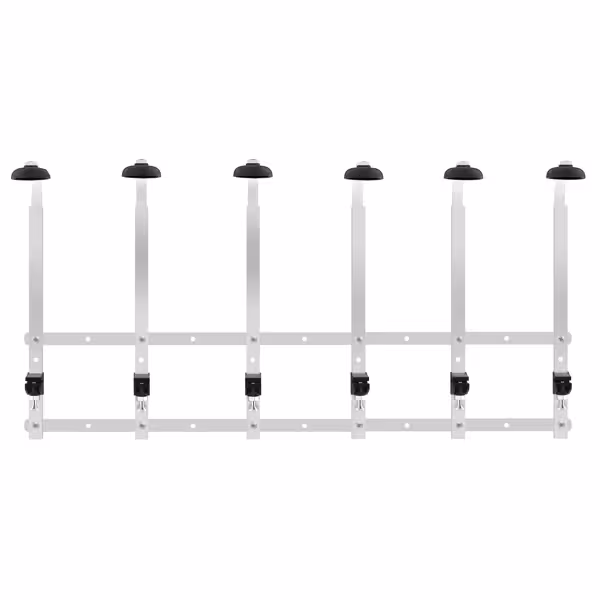 FUCHS | Wandhalter für 6 Flaschen - 0,7 bis 1 Liter