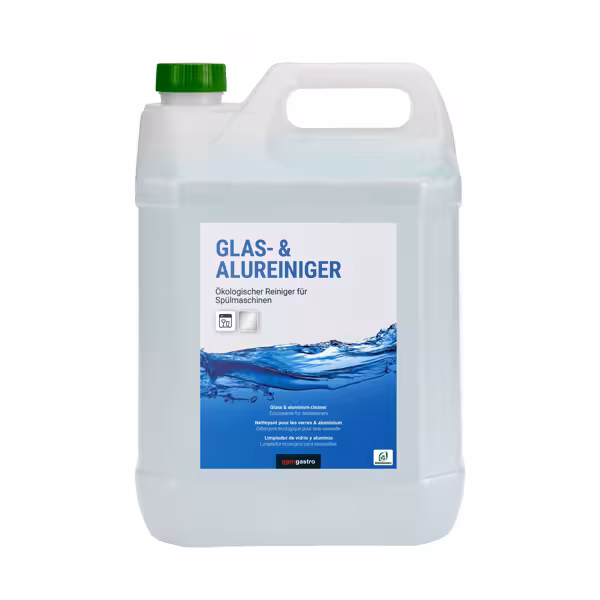 Glas- & Alureiniger für Spülmaschinen - 5 Liter - Ökologisch