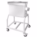 Köttkvarn – professionell – elektrisk - 600 kg/h - 3 kW - 236 varv/min - med kyl - med hjul - hålskiva 3,5 mm - golvmodell
