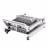 Ruční kráječ ananasu - nerezová ocel - s rukojetí