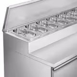 Mesa de preparação refrigerada ECO - 1795x700mm - com 6 gavetas - para 8x GN 1/3