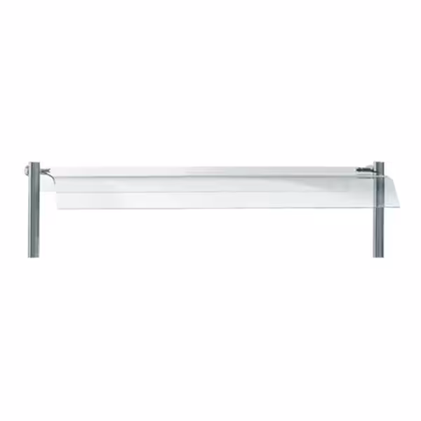 Geam din sticlă pentru vitrinele de servire - 1125 mm