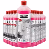 (12 Stück) Kärcher | SanitPro WC- und Grundreiniger CA 10 C eco!perform - 1 Liter