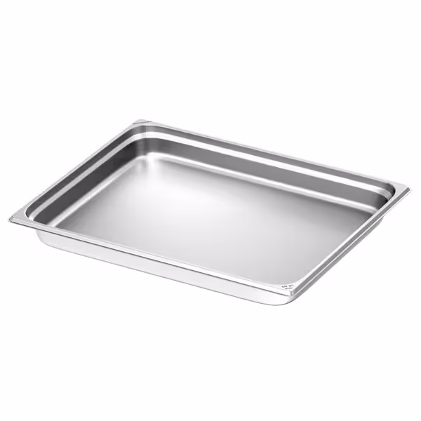 Pojemnik ze stali nierdzewnej GN 2/1 – wysokość: 65 mm