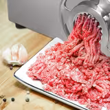 Heavy Duty Electric Meat Mincer Size 22 - 620-680kg/h - 1.1 kW - Mincing Plate 4.5mm