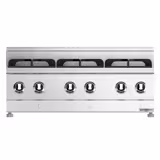 Plinski štednjak - 19,6 kW - 6 plamenika - samostojeći