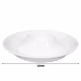 (6 pieces) SELTMANN WEIDEN | Porcelain Egg Cups with Saucer – Meran Basic - White