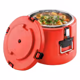 Thermal container - 15 liters - with clamping closure - stackable - incl. handles