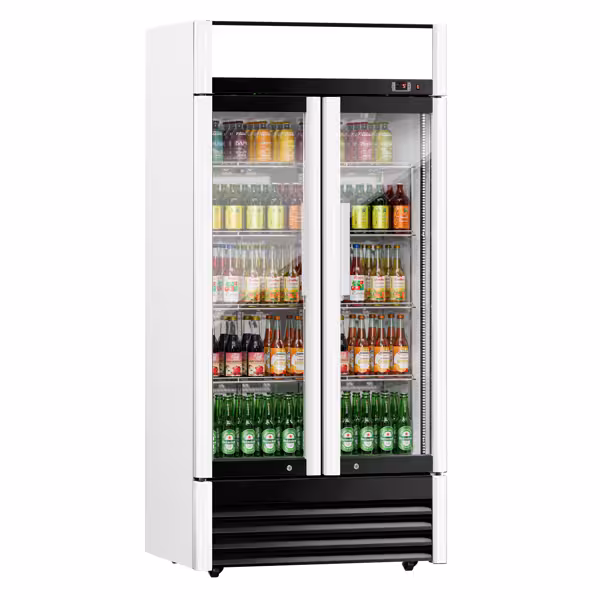Drankenkoelkast - 925mm - 630L - met 2 glasdeuren