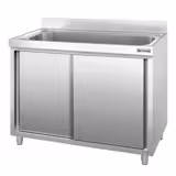 Armoire de rinçage pour casseroles PREMIUM - 1200x600mm - avec 1 cuve