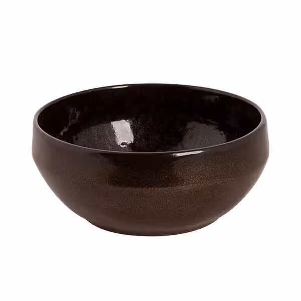 (4 pcs) Bowl - BAMA COPPER - Stoneware - Ø 150mm - Copper