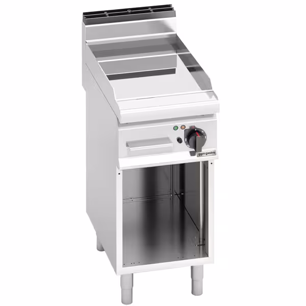 Elektro Bratplatte - 4,8 kW - Glatt - mit glänzendem Finish