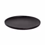 (6 pz) UNIVERSE - Piatto piano - Maastricht - Porcellana - Ø190mm - Nero