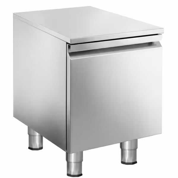 Comodă cu sertare – oțel inoxidabil – 400 x 560 mm – 1 sertar mare