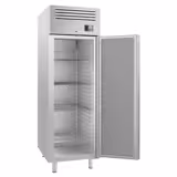 Koelkast RVS PREMIUM PLUS - GN 2/1 - 687mm - 560liter - tot +8°C - met 1 deur - geforceerde koeling, LED‑verlichting & slot