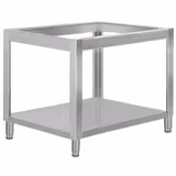 Supporto per forno pizza - 1340x1130x880mm - acciaio inox | non montato | 41kg - compatibile con PDP99, PDP99D & PDP99TC