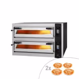 Elektrikli pizza fırını - 4+4x 35 cm - Dijital